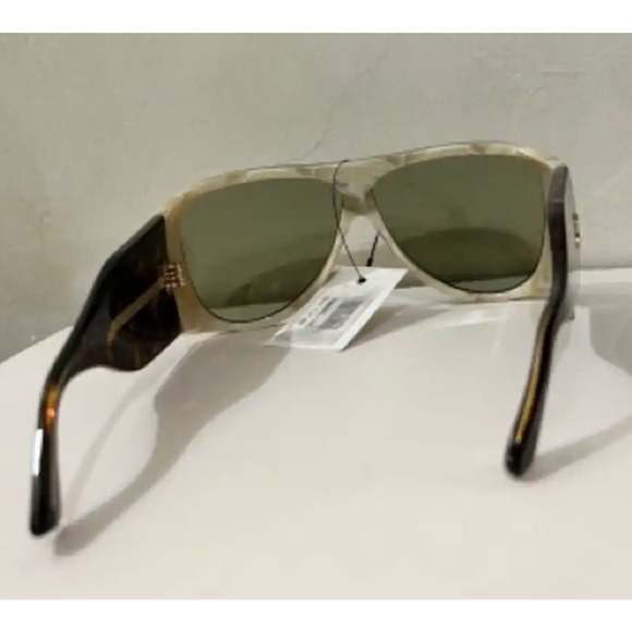 Gucci rectangle frame oversized sunglasses main image 4